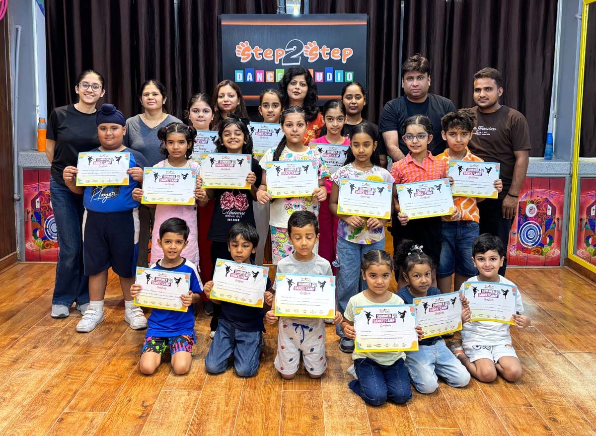 Summer Dance Camp organised by Step 2 Step Dance Studio concludes successfully.